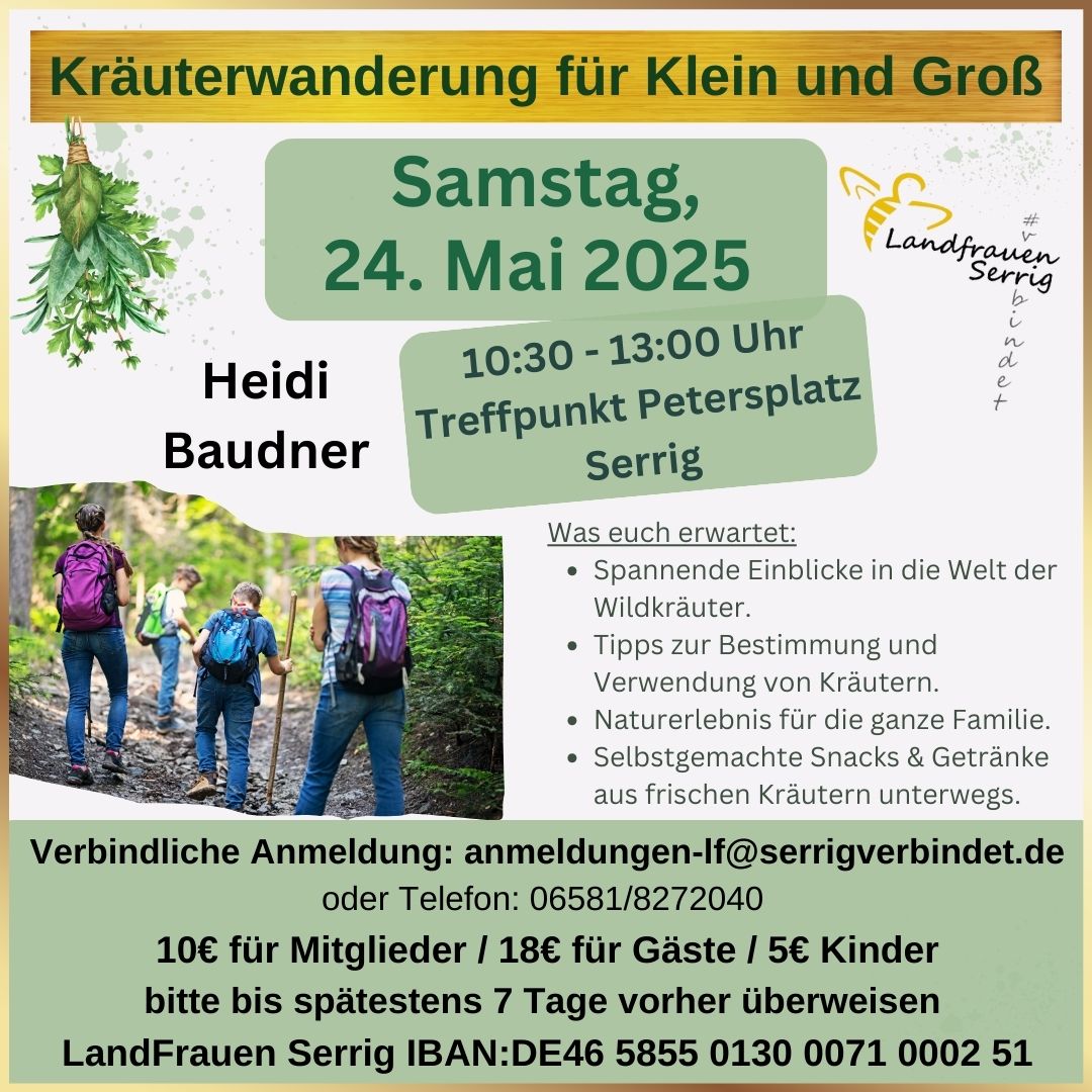 Kräutern mit Heidi Baudner